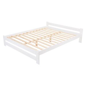 Łóżko drewniane Ottawa 140x200 biały