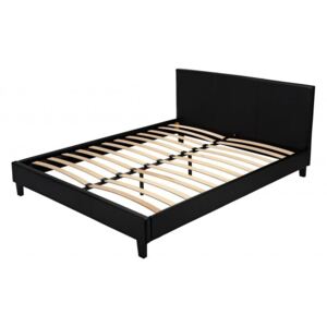 Łóżko do sypialni Mattson 160x200, czarne