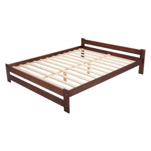 Łóżko drewniane Ottawa, 120x200, orzech