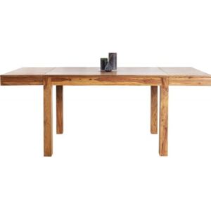 Rozkładany stół Laros 120-200x80cm drewniany, brązowy