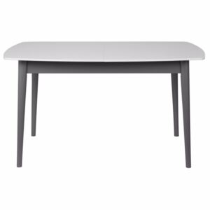 Stół rozkładany Terys 140-180x95 cm biały/szary