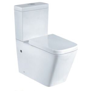 Kompakt WC Tofila stojący biały z deską