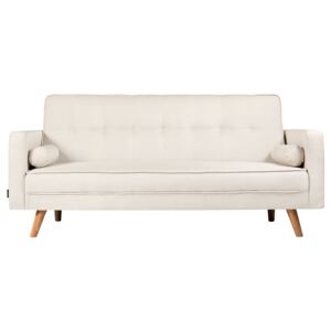Sofa tapicerowana z funkcją spania Frisk biała