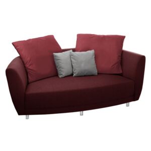 Czerwona sofa 2-osobowa Florenzzi Viotti