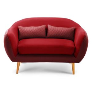 Sofa 2-osobowa Meteore Red/Red