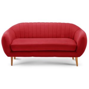 Sofa 3-osobowa Comete Stripes Red