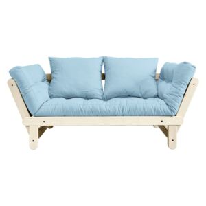 Sofa rozkładana Karup Beat Natural/Celeste