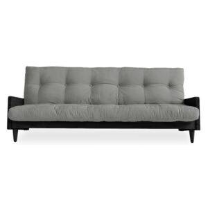 Sofa rozkładana Karup Indie Black/Grey