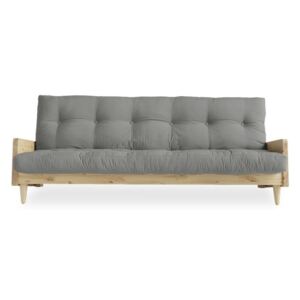 Sofa rozkładana Karup Indie Natural/Grey