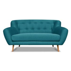 Turkusowa sofa 2-osobowa Cosmopolitan design London