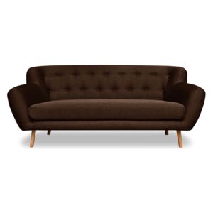 Brązowa sofa 3-osobowa Cosmopolitan design London