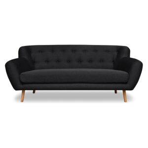 Ciemnoszara sofa 3-osobowa Cosmopolitan design London