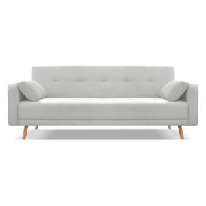 Jasnoszara 4-osobowa sofa rozkładana Cosmopolitan design Stuttgart