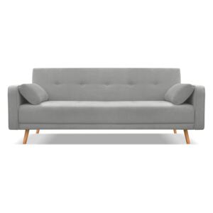 Szara sofa rozkładana 4-osobowa Cosmopolitan design Stuttgart