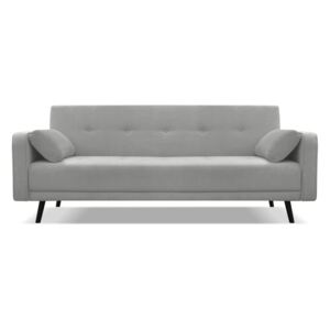 Szara 4-osobowa sofa rozkładana Cosmopolitan design Bristol