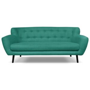 Ciemnozielona sofa 3-osobowa Cosmopolitan design Hampstead
