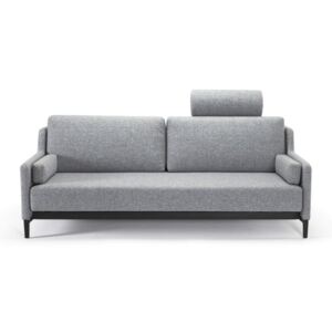 Szara sofa rozkładana Innovation Hermod