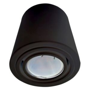 Downlight TUBO czarny regulowany 7W LED GU10 tuba ML225 - Milagro