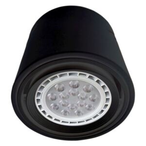Downlight TUBO czarny regulowany 12W LED AR111 tuba ML227 - Milagro