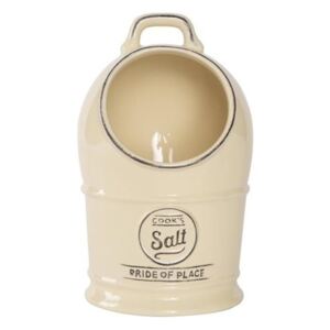 Kremowy pojemnik ceramiczny na sól T&G Woodware Pride Of Place