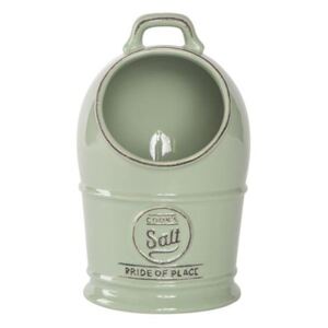 Zielony pojemnik ceramiczny na sól T&G Woodware Pride Of Place