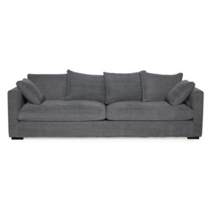 Grafitowa sofa 3-osobowa Softnord Comfy