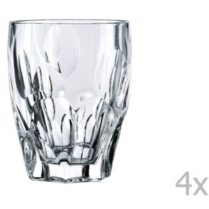 Komplet 4 szklanek do whisky ze szkła kryształowego Nachtmann Sphere, 300 ml