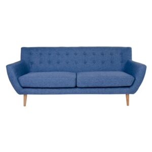 Niebieska sofa 3-osobowa House Nordic Monte