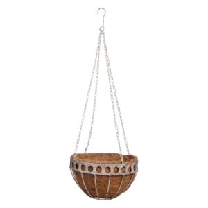 Doniczka wisząca z włókna kokosowego Ego Dekor Prasso, ⌀ 26,2 cm