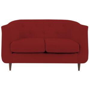 Czerwona sofa 2-osobowa Kooko Home Love
