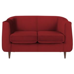 Czerwona sofa 2-osobowa Kooko Home Glam
