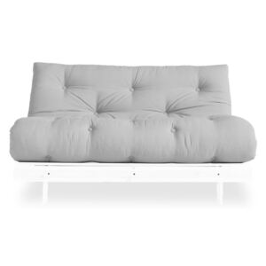 Sofa rozkładana Karup Roots White/Light Grey
