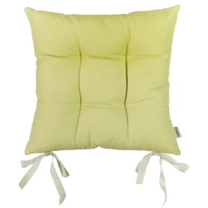 Zielona poduszka na krzesło Apolena Simply Green, 41x41 cm