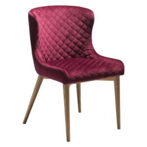 Bordowe krzesło DAN-FORM Denmark Vetro