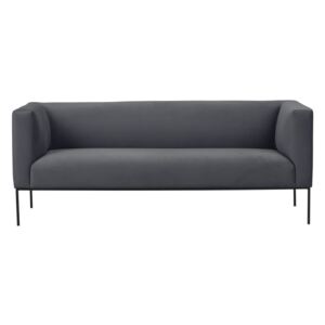 Ciemnoszara sofa Windsor & Co Sofas Neptune, 195 cm