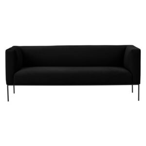 Czarna sofa 3-osobowa Windsor & Co Sofas Neptune