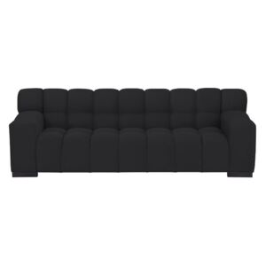 Czarna sofa 3-osobowa Windsor & Co Sofas Moon