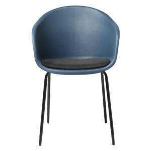 Niebieskie krzesło Unique Furniture Topley