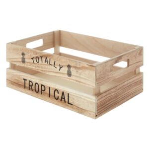 Skrzynka drewniana Premier Housewares Tropical, 25x35 cm