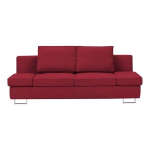 Czerwony 2-osobowa sofa rozkładana Windsor & Co Sofas Iota