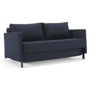 Niebieska sofa rozkładana Innovation Cubed