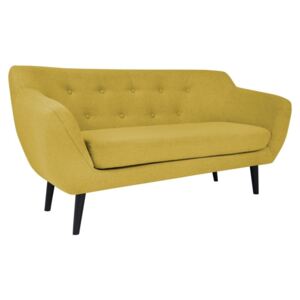 Żółta sofa 2-osobowa Mazzini Sofas Piemont
