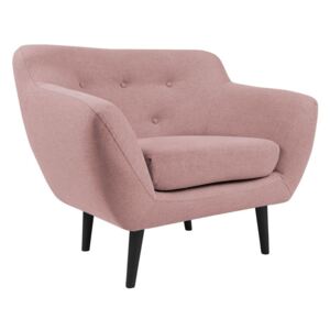 Różowy fotel Mazzini Sofas Piemont