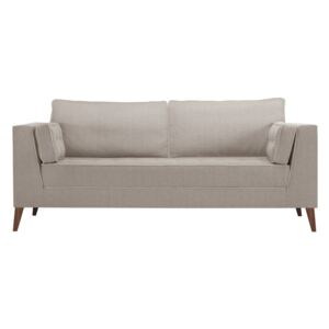 Beżowa sofa 3-osobowa z detalami w kremowej barwie Stella Cadente Maison Atalaia Beige