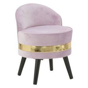 Różowe krzesło Mauro Ferretti Paris