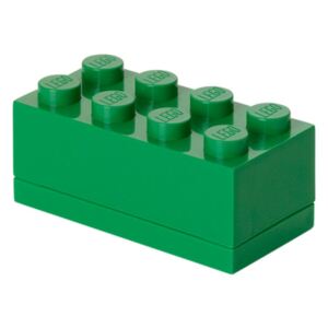 Zielony pojemnik LEGO® Mini Box Lungo