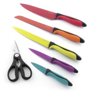 Zestaw 5 noży ceramicznych i nożyczek InnovaGoods Ceramic