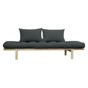 Sofa z ciemnoszarym obiciem Karup Design Pace Natural/Slate Grey