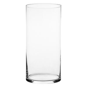 Klasyczny szklany wazon cylinder wys.40