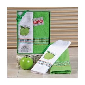 Zestaw ręczników kuchennych PIXI zieleń